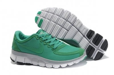 Nike Free 5.0 V4 Womens Running Shoes Green - Click Image to Close